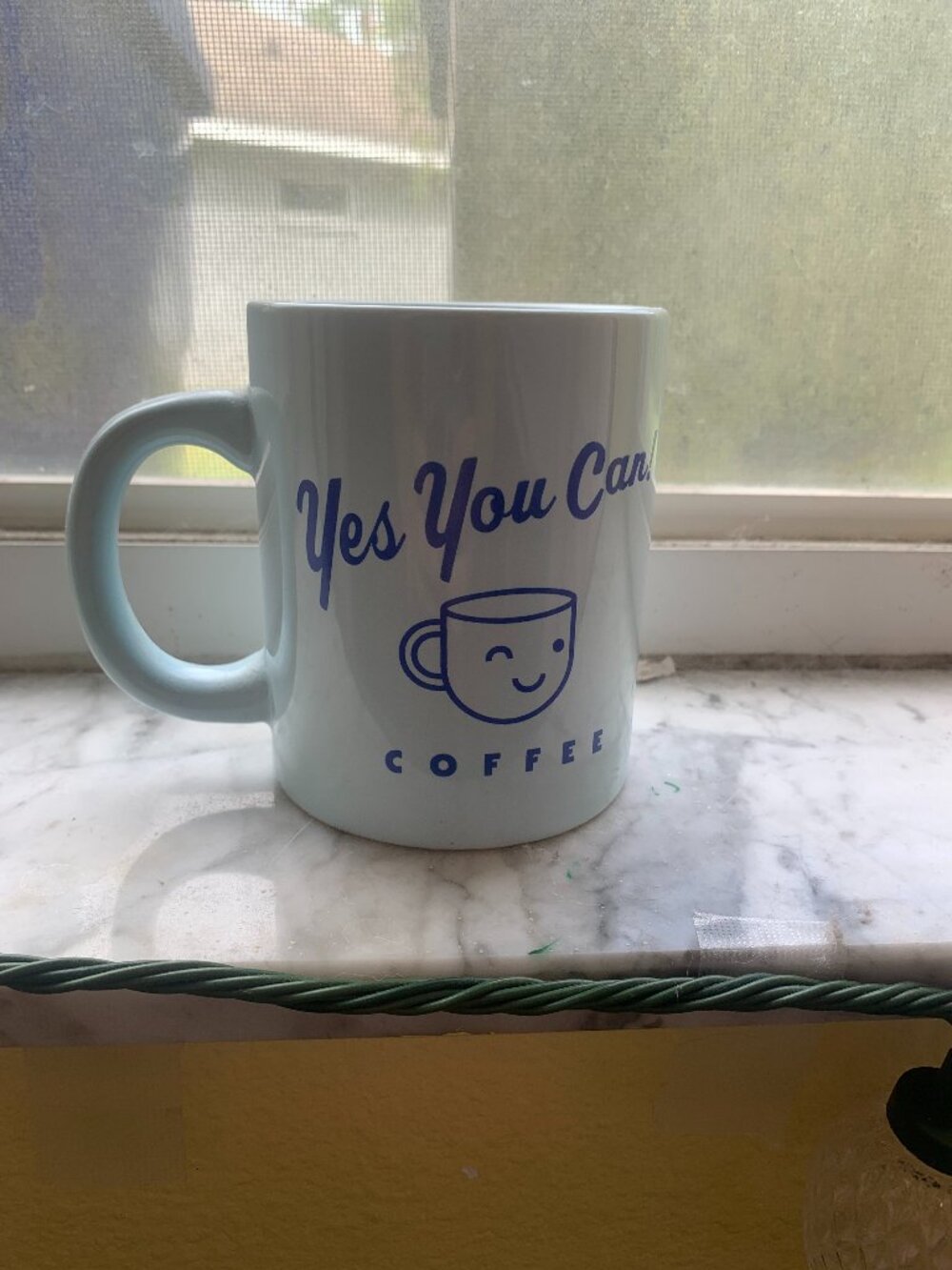 Yes You Can Motivational Coffee Mug